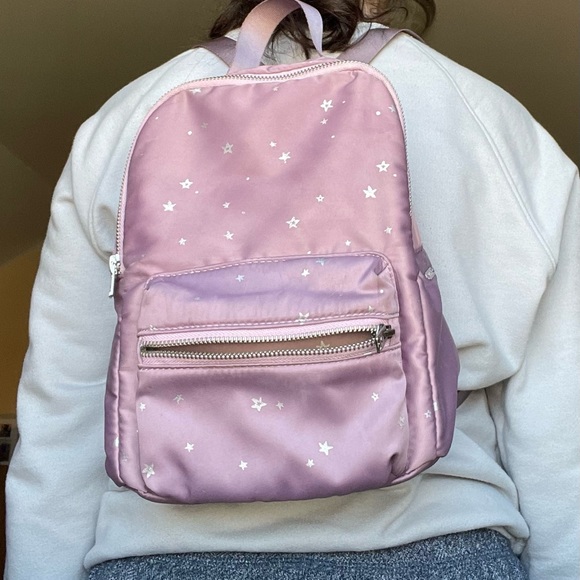 Light purple star mini backpack from Hollister - Picture 4 of 4